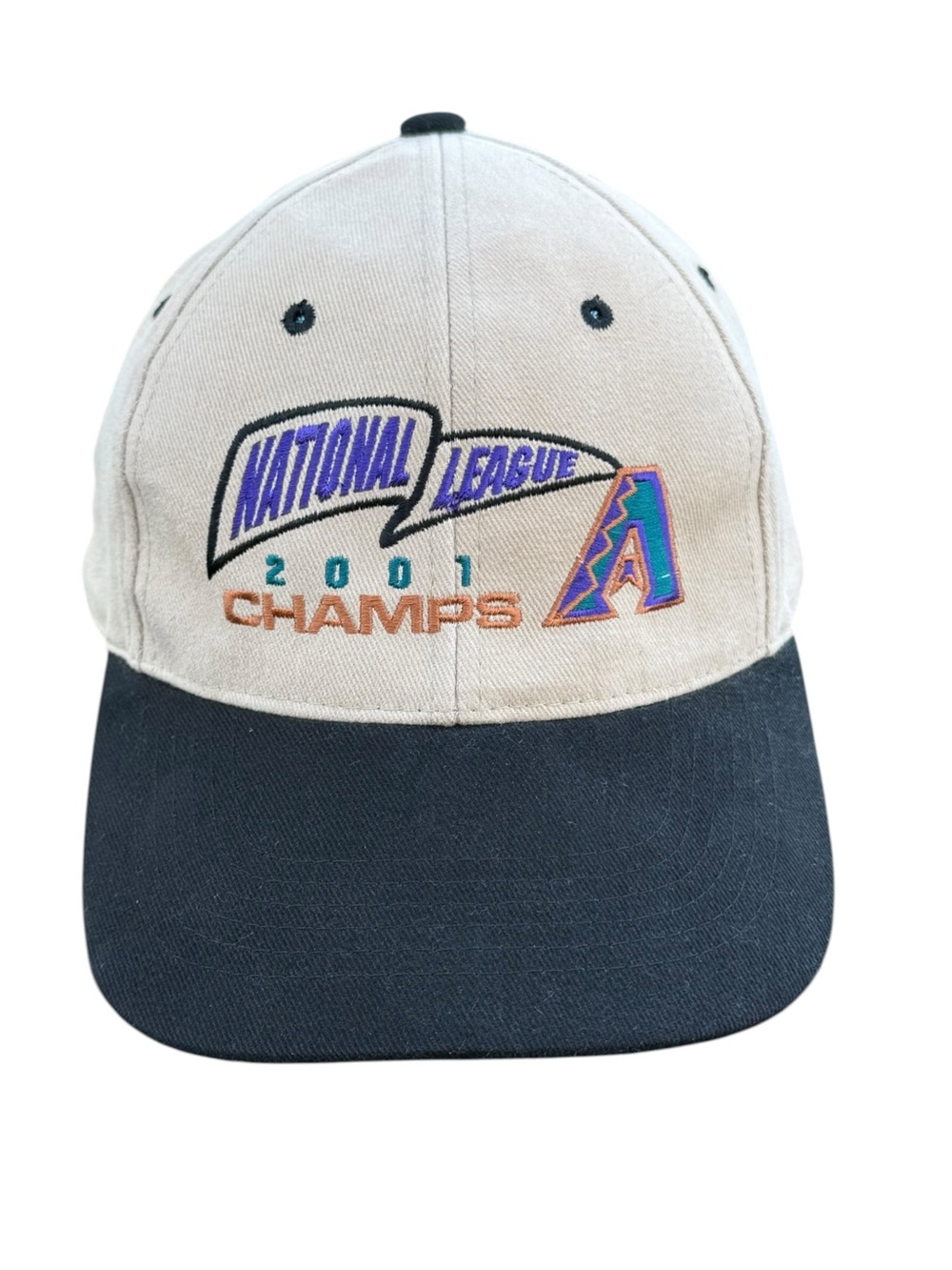 Vintage Headmaster Inc. Arizona Diamondbacks 2001 National League Champs Cap